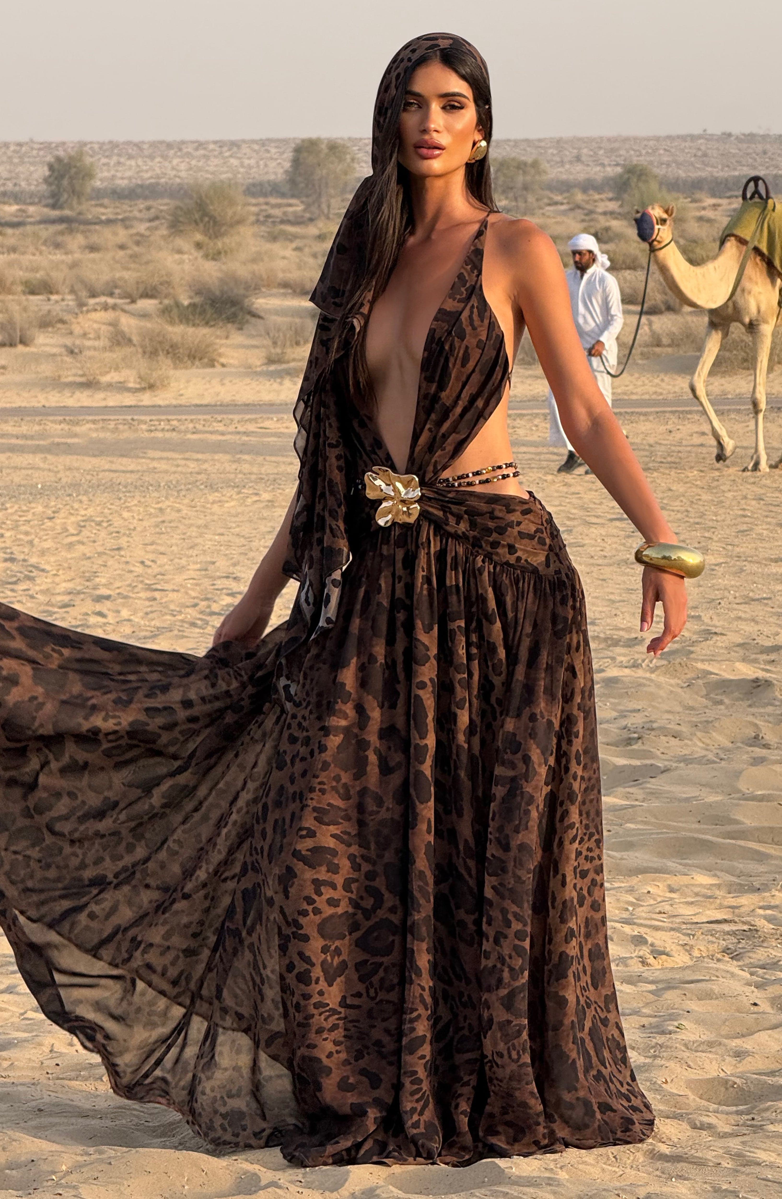 Indianna Dress – wildness in an elegant edition