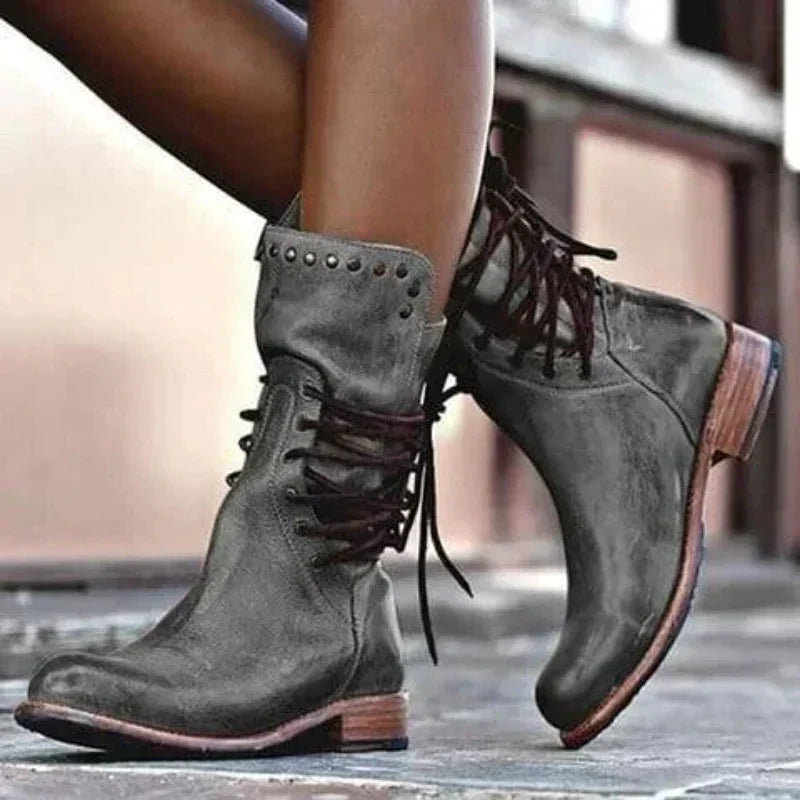 Colette | Studded Boots