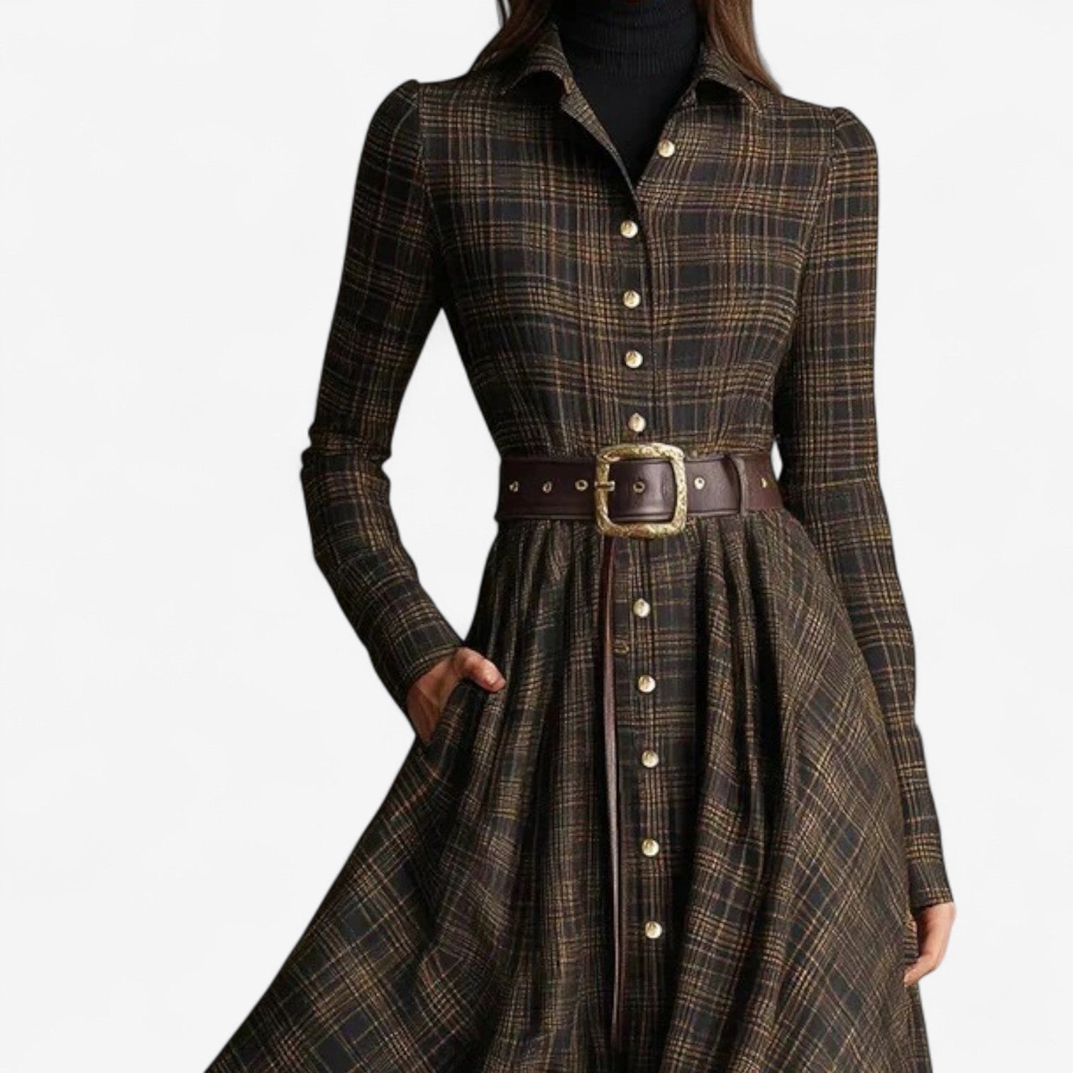 Mónica | Vintage inspirációjú Maxi Ruha