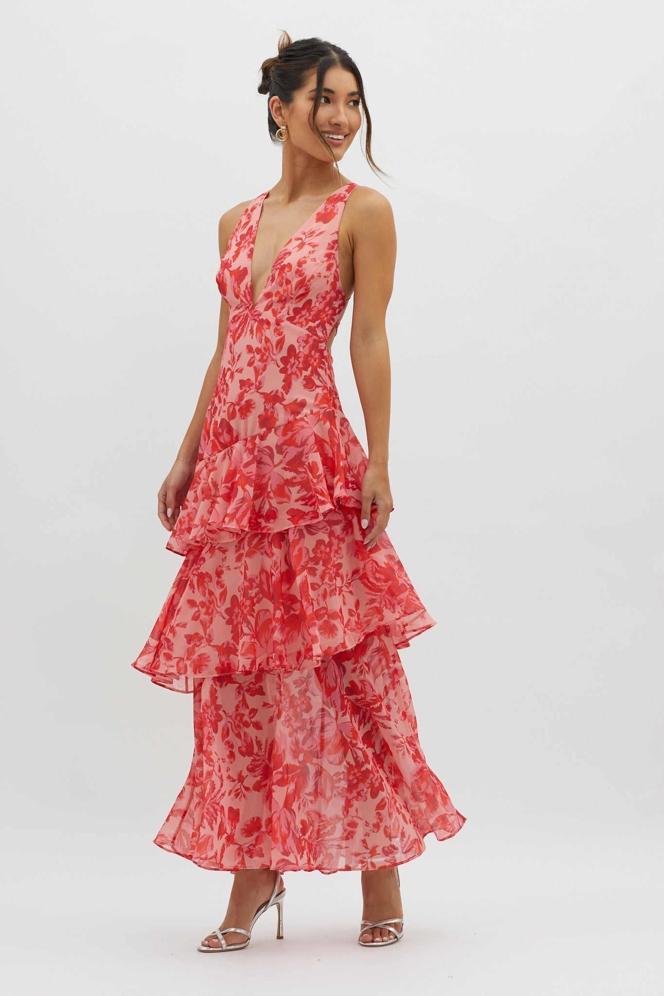Landeline™ Summer Dress with Exposed Shoulders